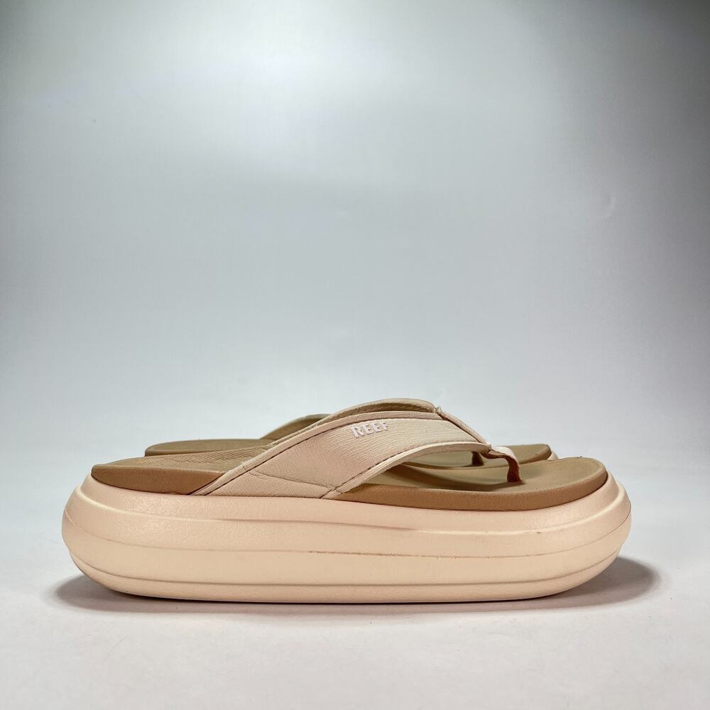 REEF Cushion Bondi Vintage Oasis Casual Platform Flip Flop Sandals Womens Size 8